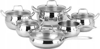 Edénykészlet 11 db-os Luna rozsdamentes acél Nois