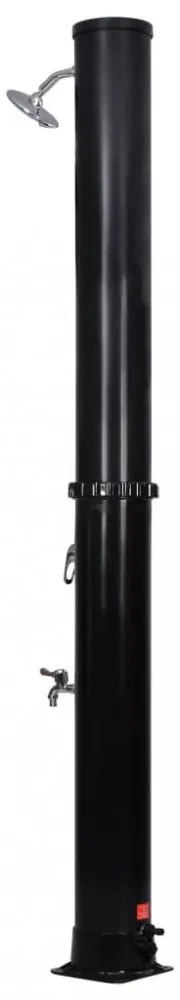 kültéri szolárzuhany zuhanyfejjel és csappal 40 L