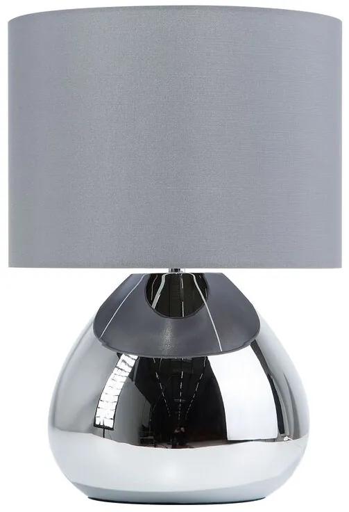 Szürke és ezüst asztali lámpa 41 cm RONAVA Beliani