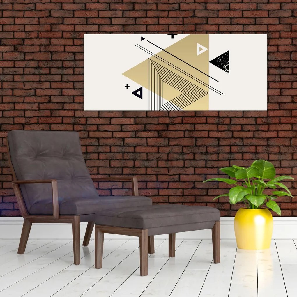 Kép - Geometriai formák N⁰4 (120x50 cm)