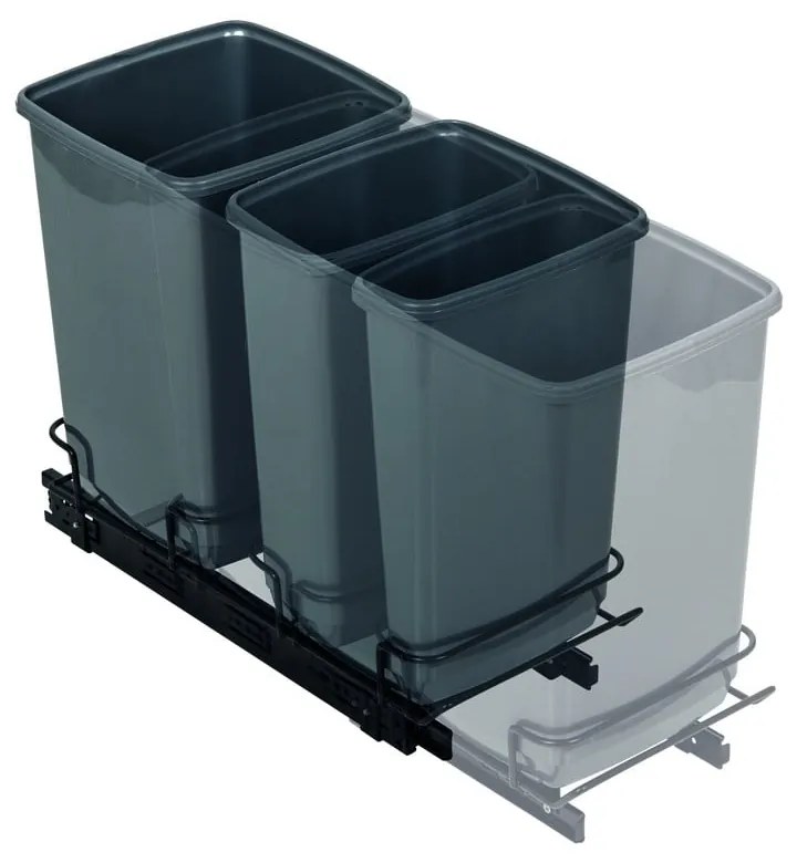 Műanyag szemetes készlet 2 db-os 20 l - Addis