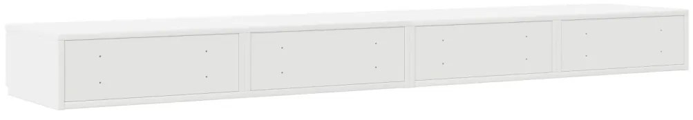 Ágyfiókok fiókkal Fehér 180 x 36.5 x 16.5 cm Faanyag