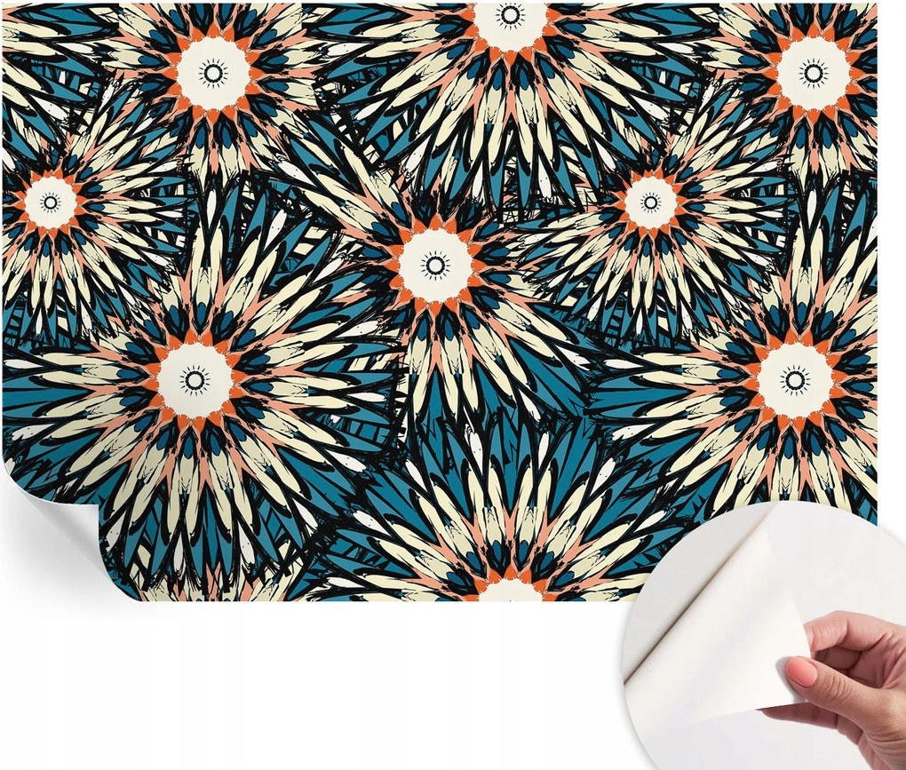 Öntapadós Dekoratív Fotótapéta Hálószobába Virágos energia 152x104