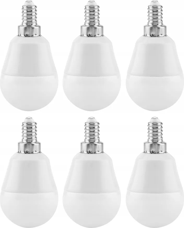 Izzó 6DB Nappali Fény Led Fehér Meleg AC85V-265V