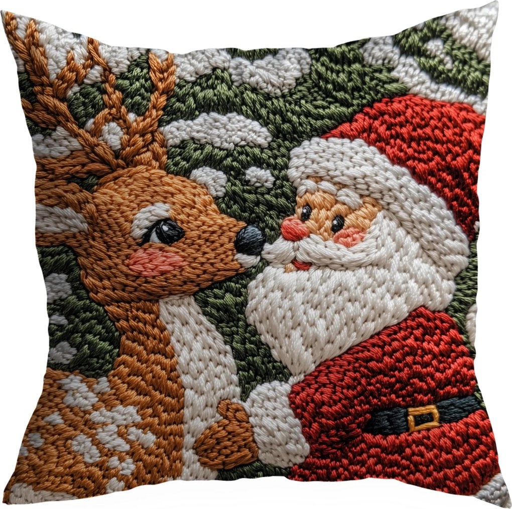 Karácsonyi Díszpárnahuzat 40X40 Karácsonyi Díszpárnahuzat