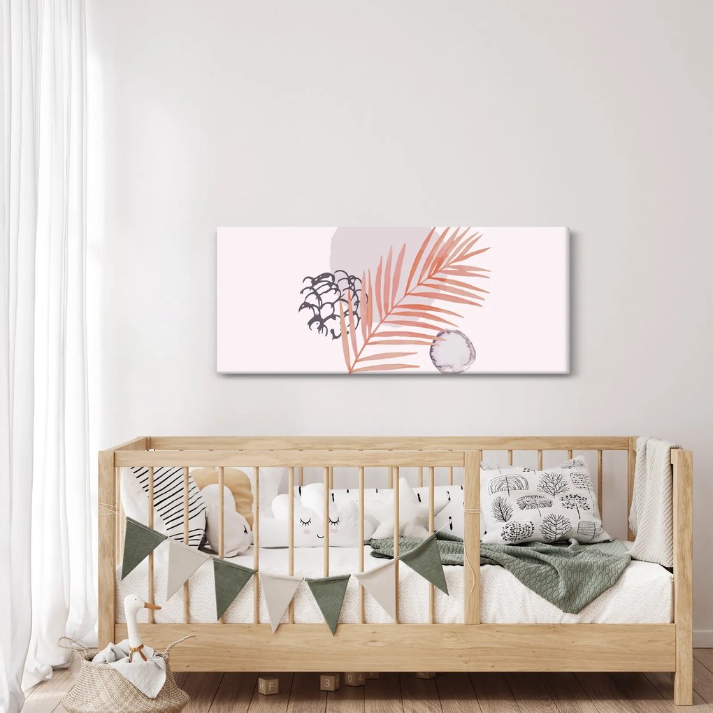 Kép - Lila minimalizmus N⁰3 (120x50 cm)