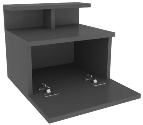 NOVEN éjjeliszekrény antracit