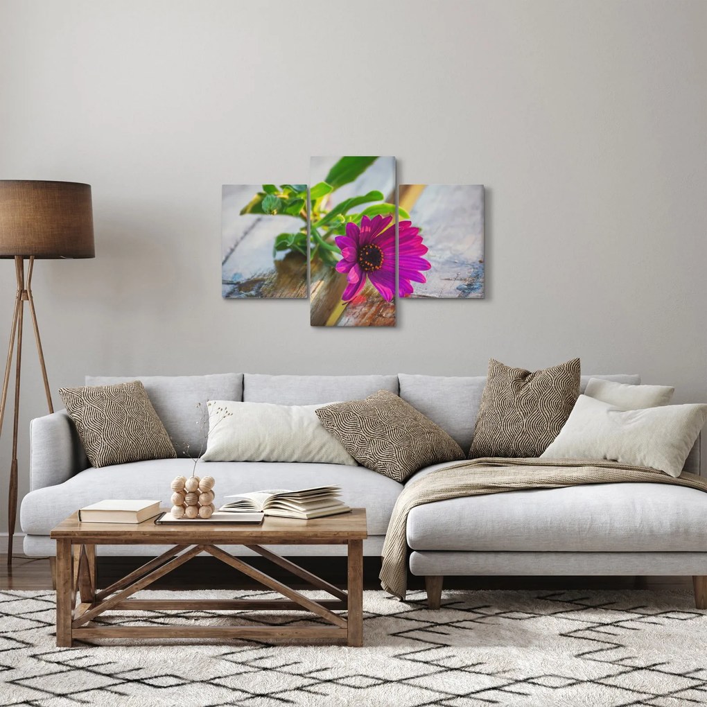 Vágott virágok képe (90x60 cm)