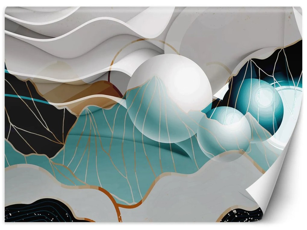 Gario Fotótapéta Absztrakció gömbökkel Anyag: Vlies, Méret: 150 x 105 cm