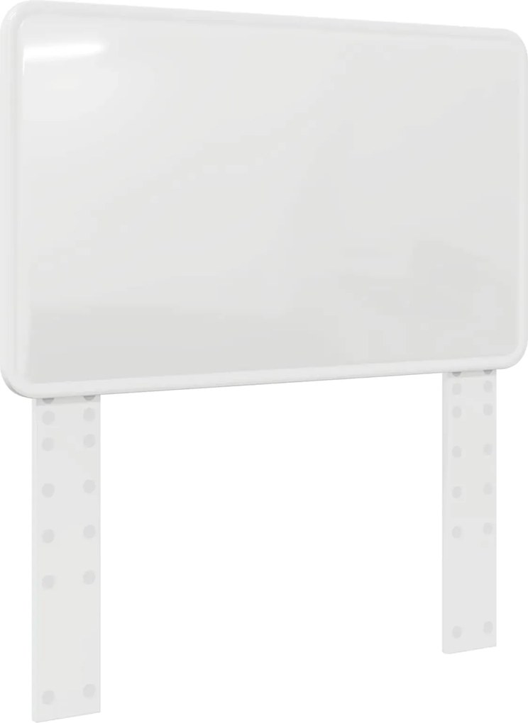 vidaXL Fejtámla Fényes Fehér 90 cm Faanyag