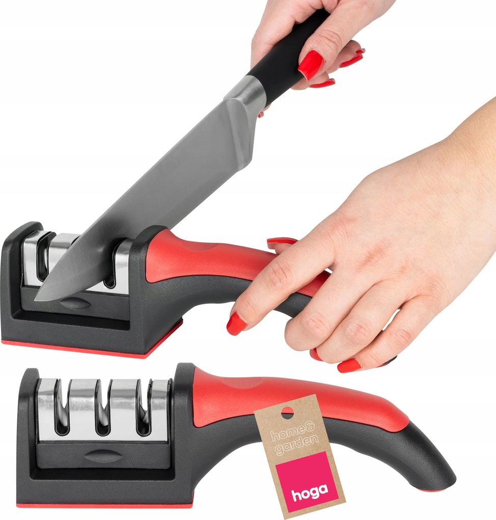 Konyhai Késélező Háromfázisú 3az1ben robusztus Biztonságos Hoga