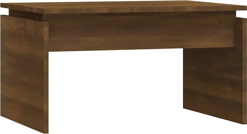 vidaXL barna tölgyszínű szerelt fa dohányzóasztal 68 x 50 x 38 cm