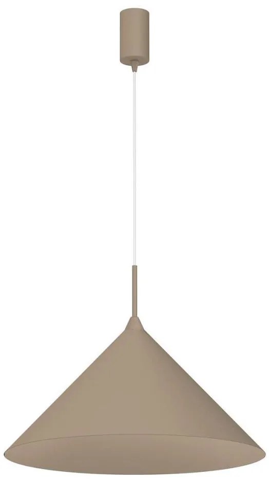 Zsinóros csillár CAPITAL 1xGX53/15W/230V, Ø 46 cm, taupe