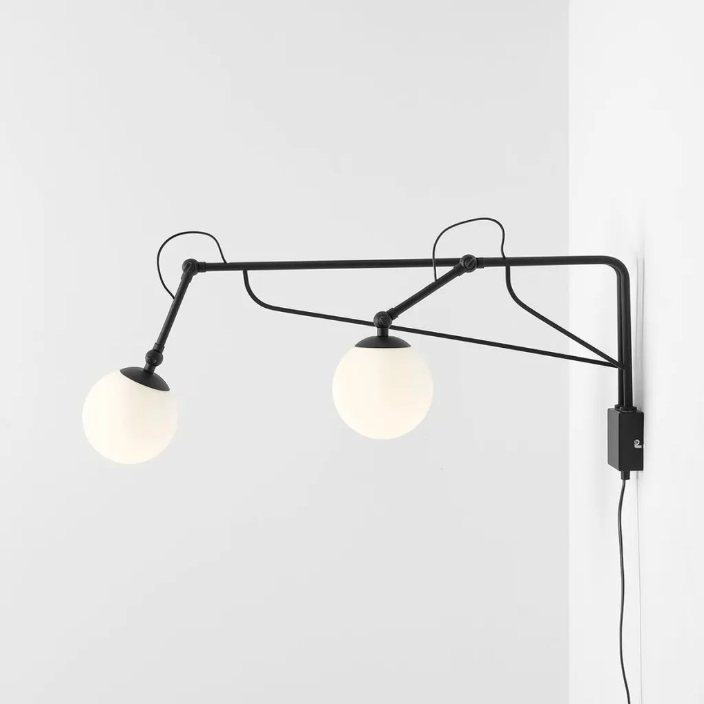 Aldex SOHO GLASS 2 1105D1 Fali lámpa 2x40W/E14 IP20