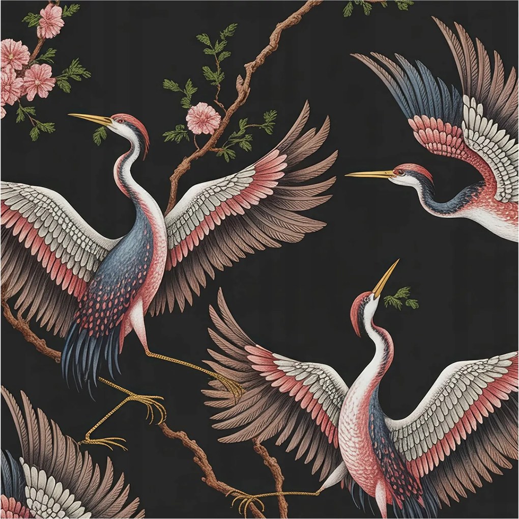 Divatos Flizelin Tapéta Ragasztóval Fali 3D Virágmintás 250x250 Ragasztó