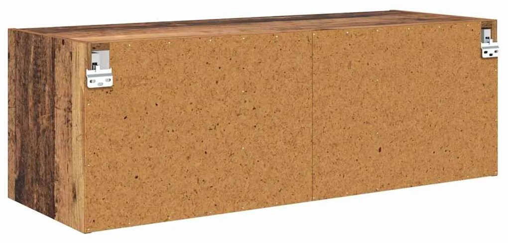 Fali Szekrény Falra szerelhető Öreg fa 102 x 37 x 35 cm Faanyag