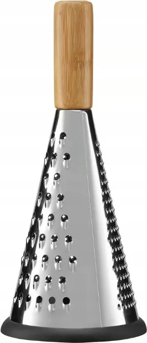 Kézi Konyhai Reszelő Bambusz Nyéllel Natural 25 CM Ambition