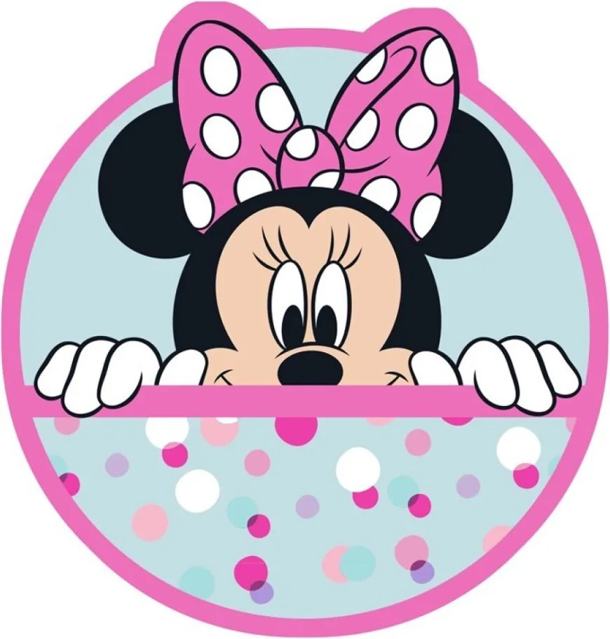 Disney Minnie Cheeky formapárna, díszpárna 34x33 cm
