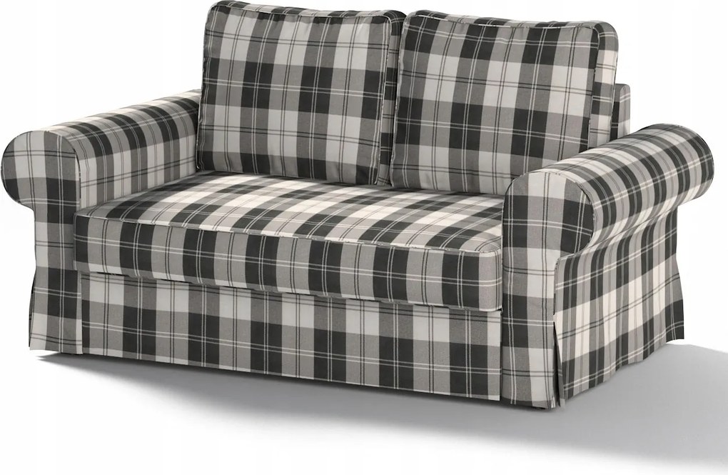 Dekoria Backabro 2 személyes összecsukható kanapé huzat Ikea szürke