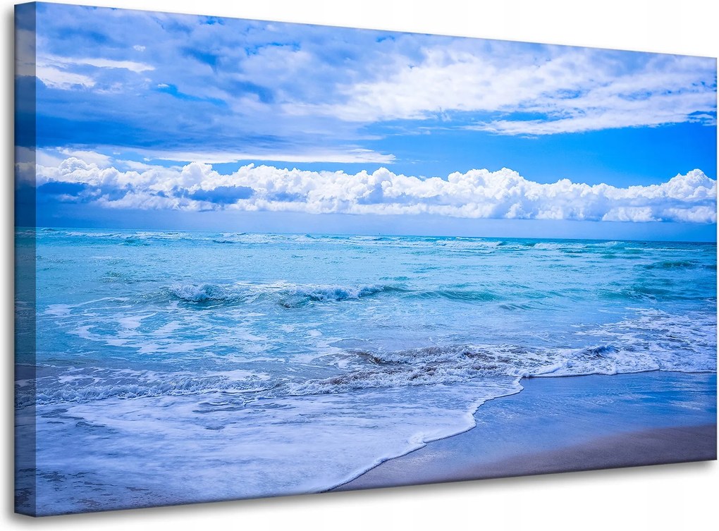 Vászonkép Természet Azúrkék tenger 100x60 cm