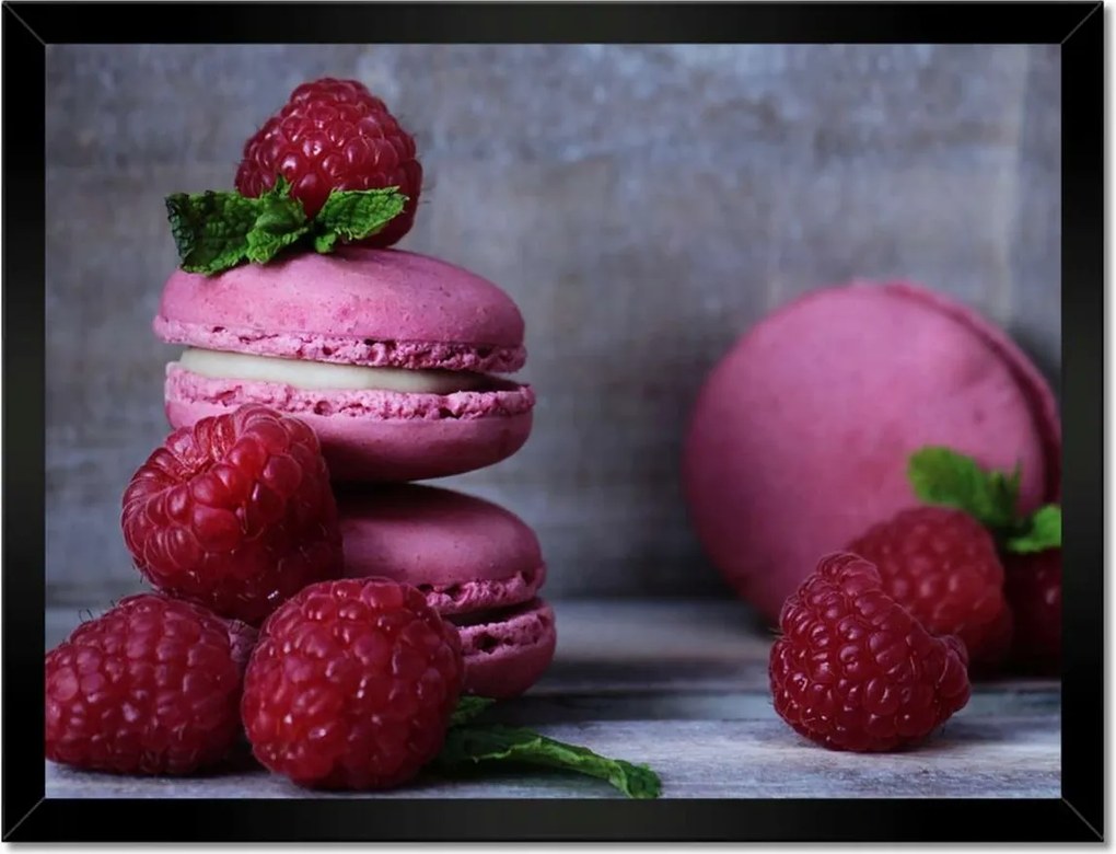 Poszterek keretben 40x30 Málnás keksz