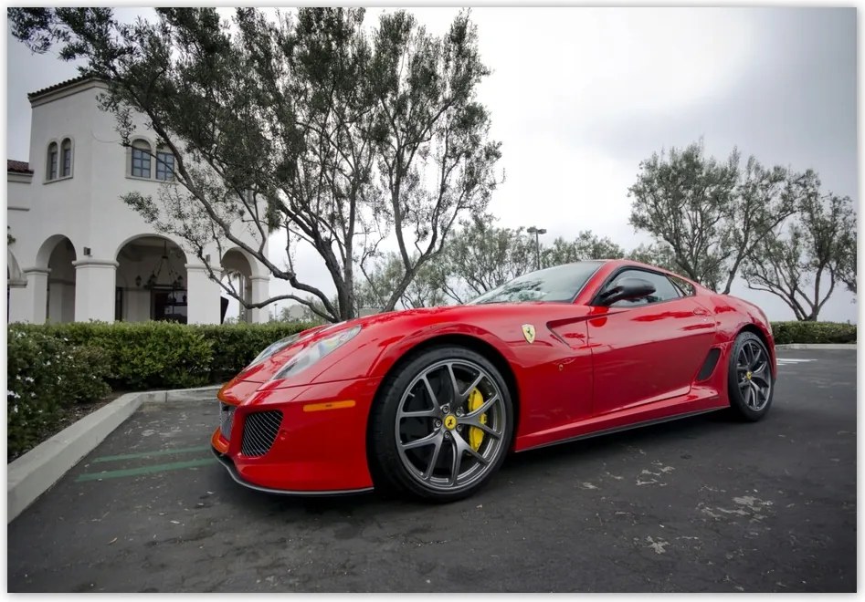 Fotótapéta flizelina 368x254 Piros Ferarri