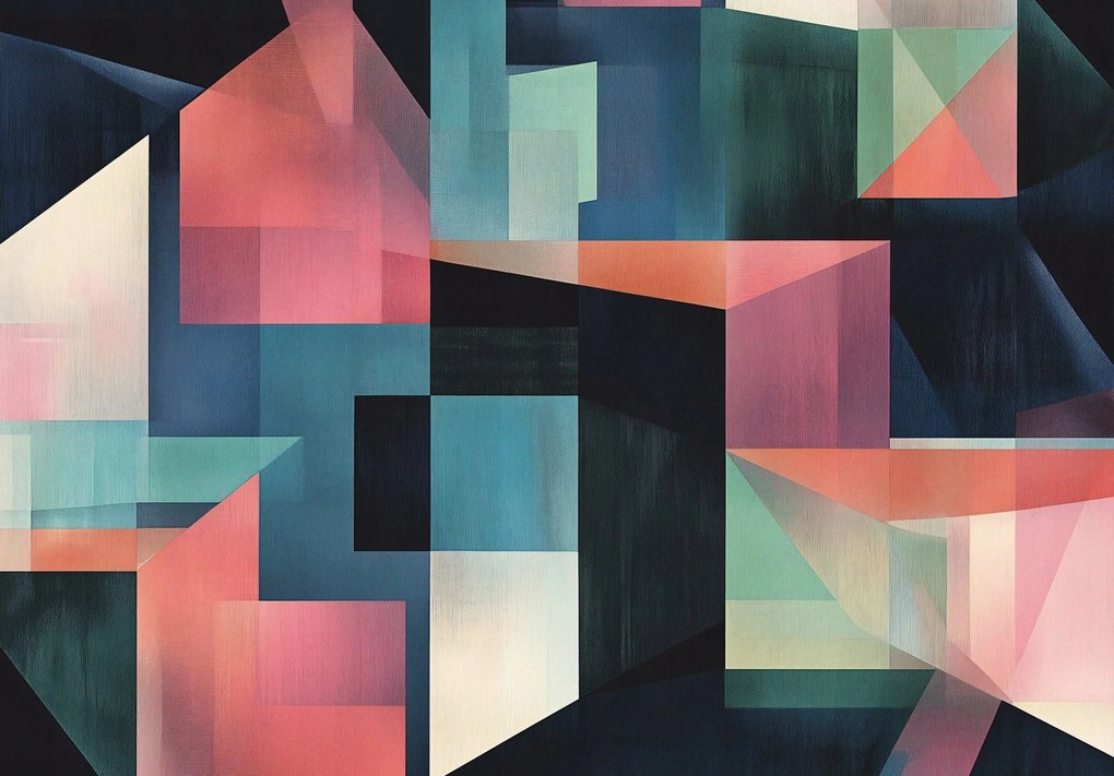 Hálószoba fotótapéta nappaliba geometrikus absztrakt Modern art deco