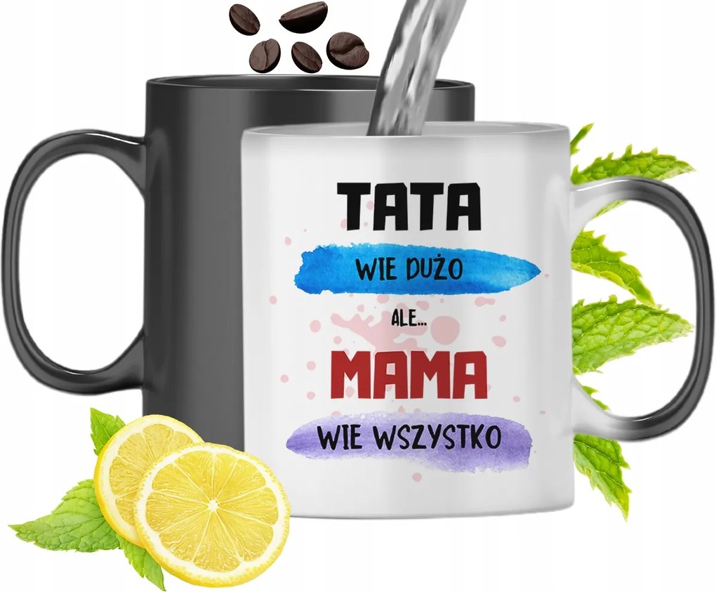 Mágikus Bögre Anyukáknak Színváltós, fényképes nyomattal