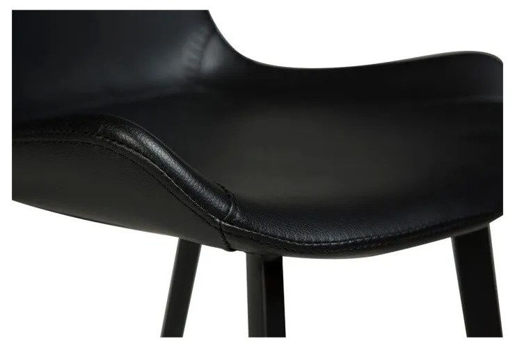 Hype fekete műbőr bárszék - DAN-FORM Denmark