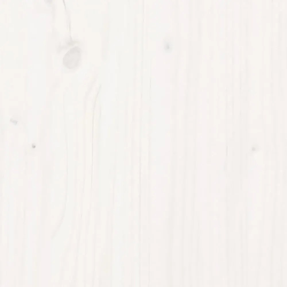 fehér tömör fenyőfa íróasztal 110x50x75 cm