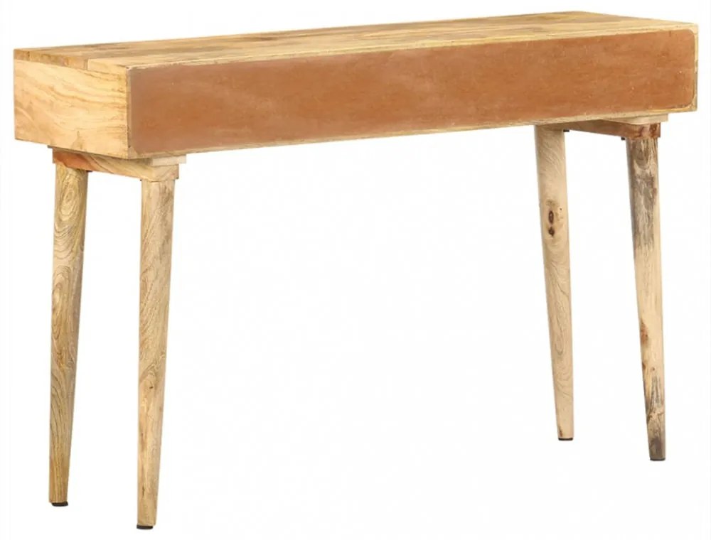vidaXL tömör mangófa tálalóasztal 115 x 35 x 76 cm