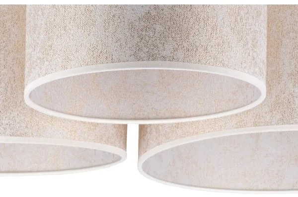 Duolla - Mennyezeti lámpa ROLLER TRIO 3xE27/60W/230V fehér/arany