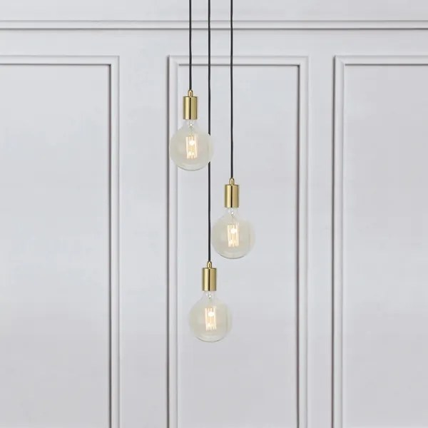 Markslöjd 106333 - Csillár zsinóron SKY 3xE27/60W/230V