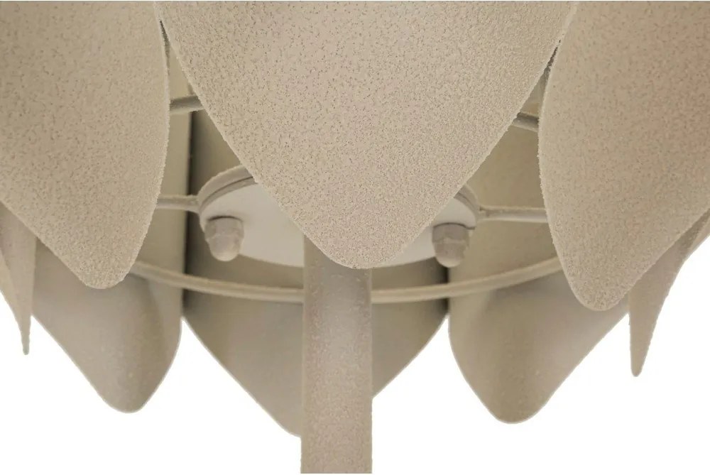 Bézs állólámpa fém búrával (magasság 155 cm) Space – Mauro Ferretti