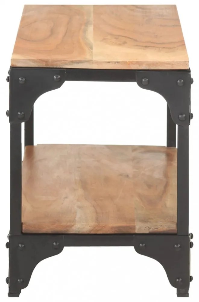 tömör akácfa dohányzóasztal 90 x 30 x 40 cm