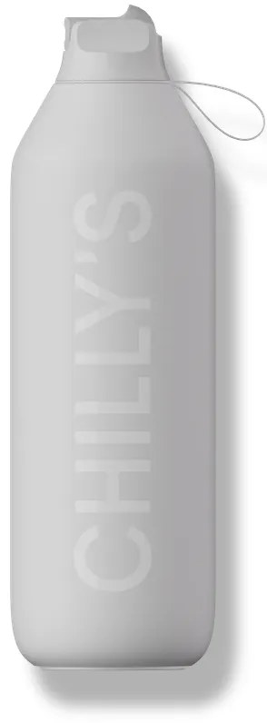 Chilly's Bottles termosz palack - gránitszürke 1000 ml, Series 2 Flip edition