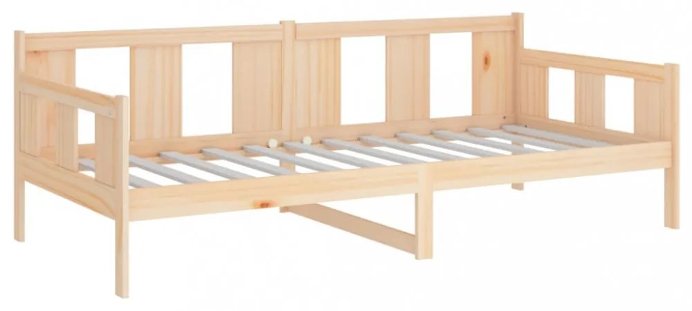 tömör tömör fenyőfa kanapéágy 80 x 200 cm
