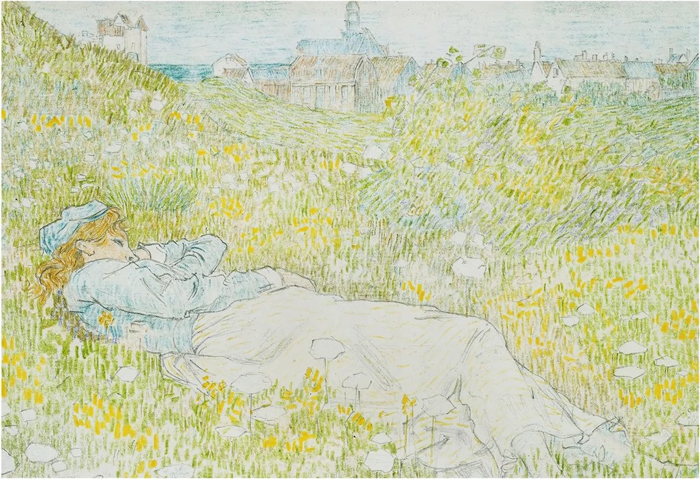 Fotótapéta Flizelin Dekoratív Iroda Tavaszi pihenés 152x104 Ragasztó