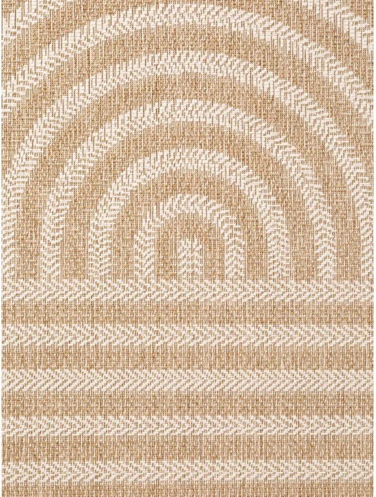 Krémszínű-natúr színű kültéri-beltéri szőnyeg 160x230 cm Haringey Woodfield – Ted Baker