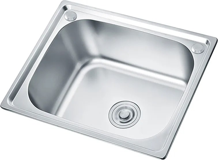 Mont szögletes egy medencés rozsdamentes mosogató