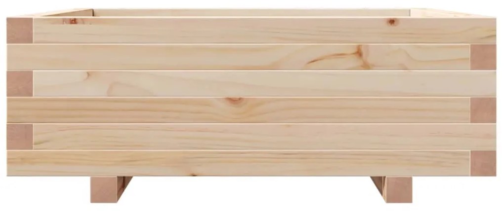 tömör fenyő kerti virágláda 170x70x26,5 cm