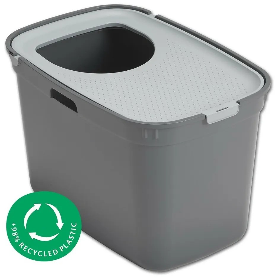 Moderna Top Cat macska WC szürke, 59 x 39 x 38 cm