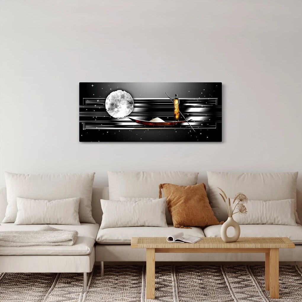 Egy őskori festmény képe (120x50 cm)