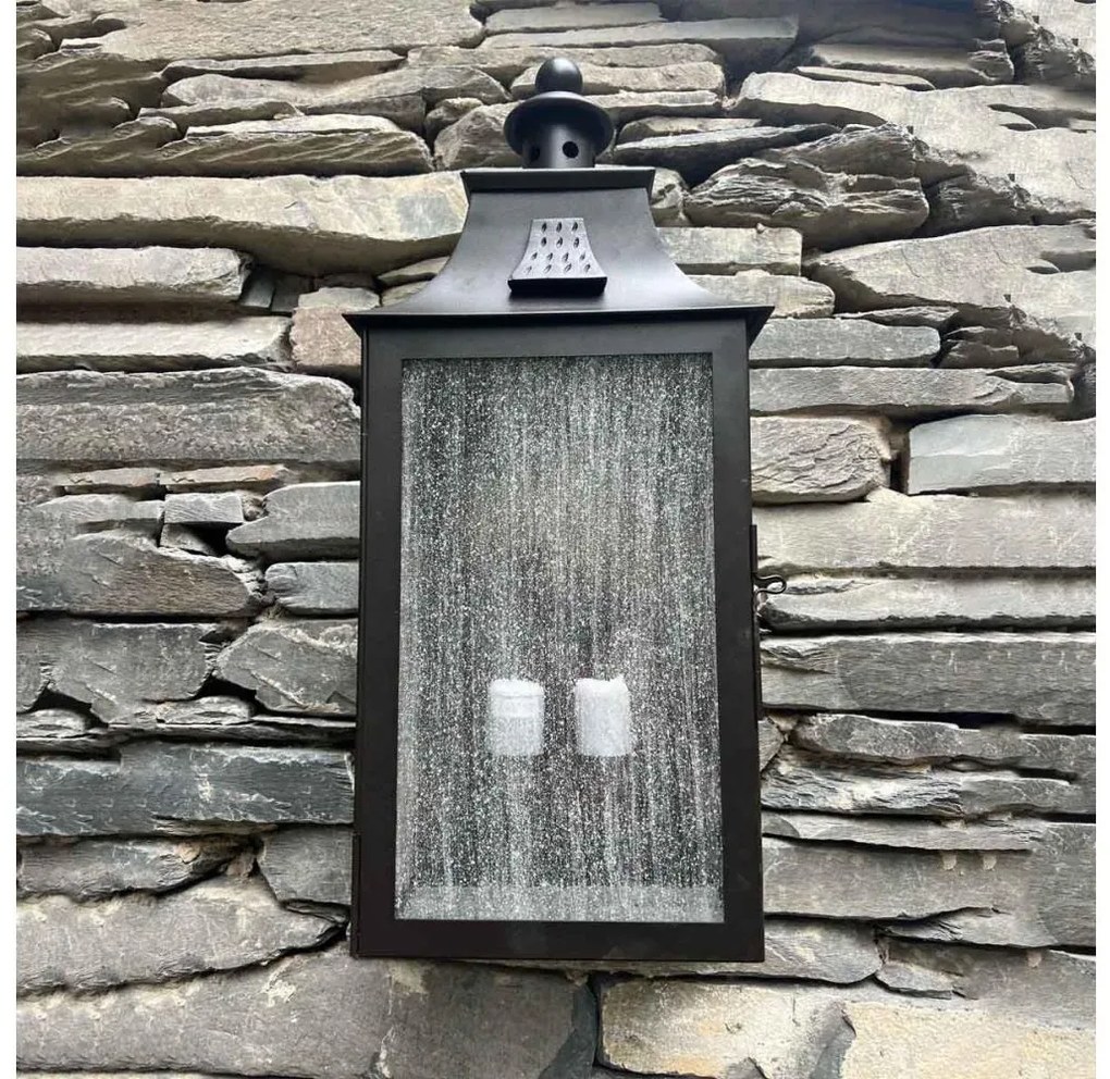 Elstead KENDAL - Kültéri fali lámpa KENDAL 2xE14/60W/230V IP44