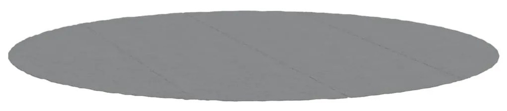 Világosszürke poliészter geotextília medencealátét Ø 500 cm