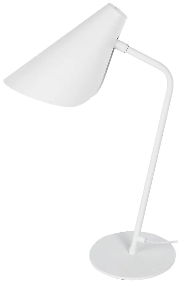 Lisboa fehér asztali lámpa, magasság 45 cm - SULION