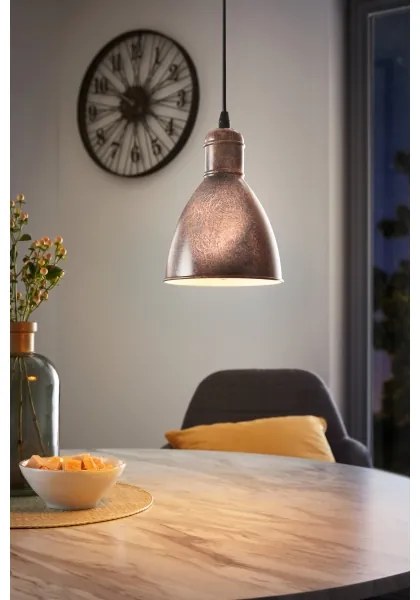 Eglo 49492 - Csillár PRIDDY 1 1xE27/60W/230V