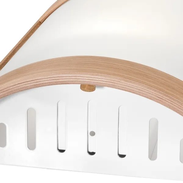 Fali lámpa ELODIE 1xE27/60W/230V tölgy