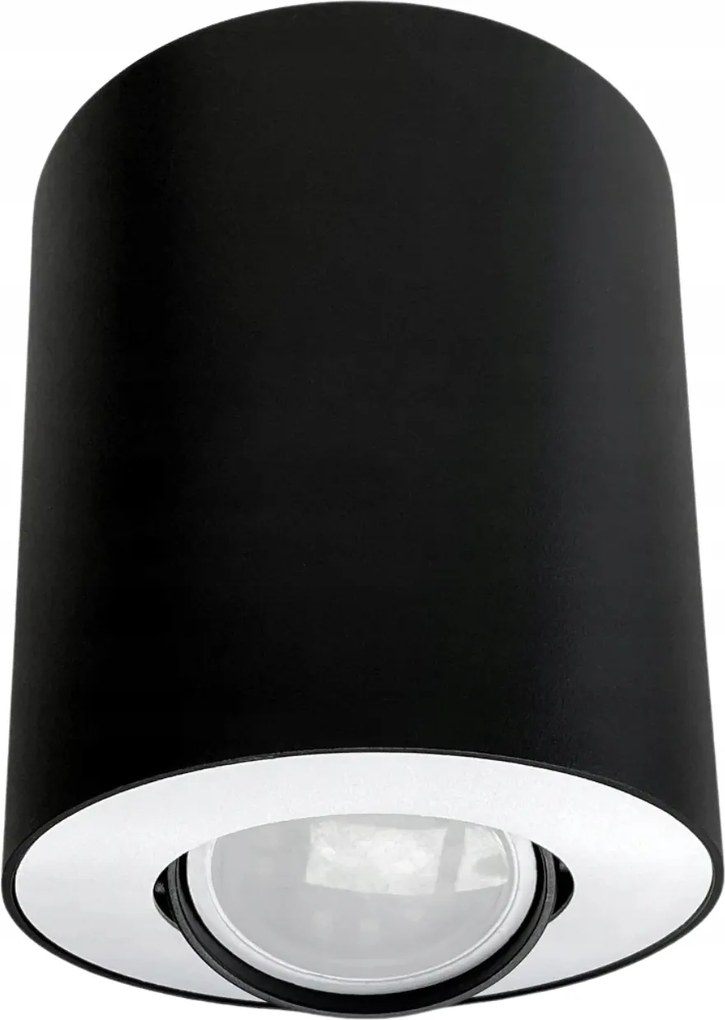 Mennyezeti lámpa, mennyezeti spot előszobába, konyhába, fürdőszobába fekete Set