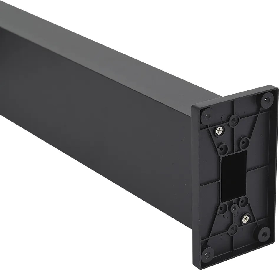 Kültéri lámpa fekete 65 cm LED-del IP64-es védettséggel, halvány fénnyel és napelemmel - Charlene